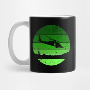 UH 60 Blackhawk sunset Mug